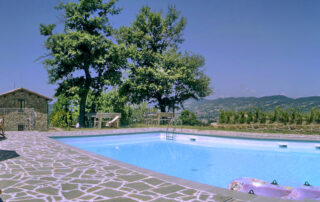 villa con piscina uso esclusivo Perugia