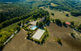 villa with private pool in umbria